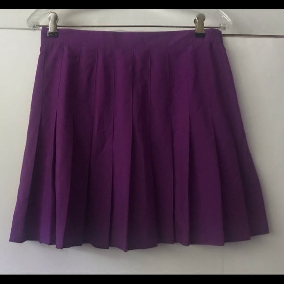 New Kaelin Pleated Tennis Pickleball Purple Skirt size 14 Summer - Picture 12 of 16